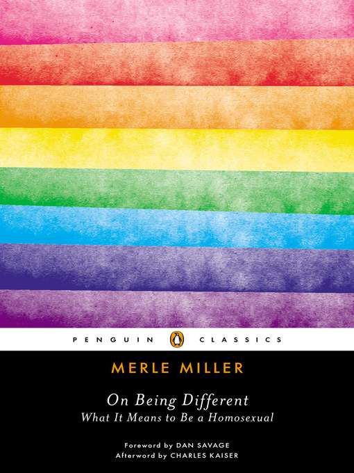 Title details for On Being Different by Merle Miller - Wait list